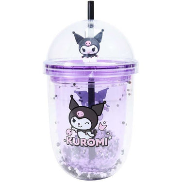 Sanrio Kuromi Boba Cup with Straw